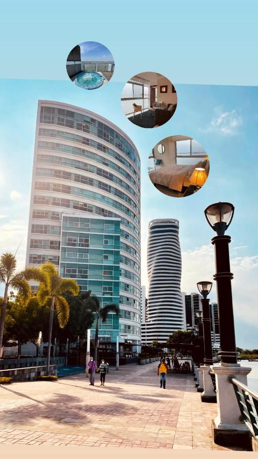 Apartamento Vista Al Rio Puerto Santana Riverfront 1 Guayaquil Ngoại thất bức ảnh